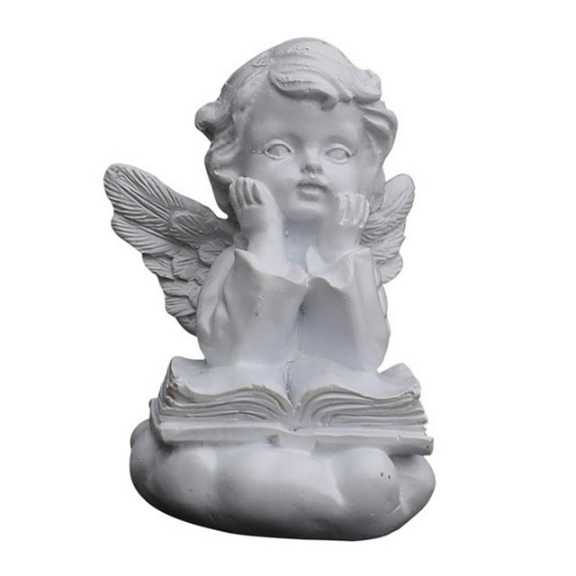 Adornos de Escritorio de Estatua de Estatua de Estatuil de Escribiendo Zulema Estatua del titular de la vela