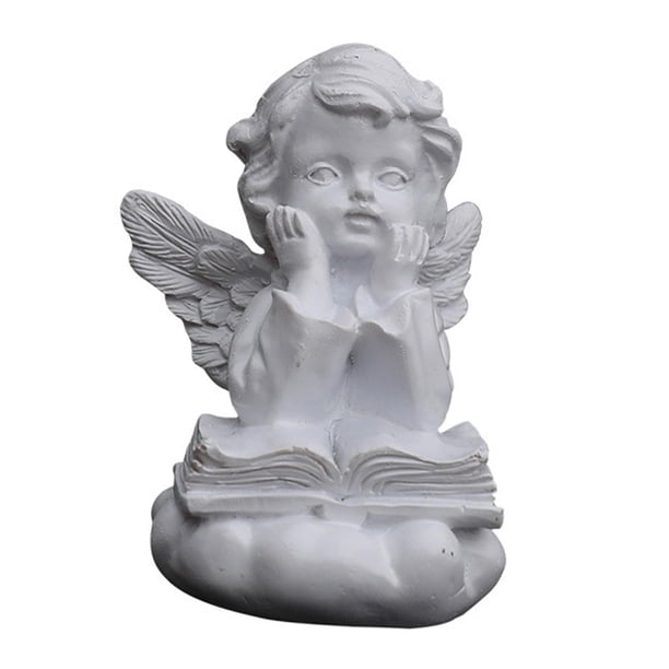 Adornos de Escritorio de Estatua de Estatua de Estatuil de Escribiendo Zulema Estatua del titular de la vela