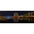 thumbnail image 2 of Bolokofsky, Ronald 32x15 Black Ornate Wood Framed with Double Matting Museum Art Print Titled - False Creek III, 2 of 4
