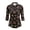 Candy Cane Snowflake Pattern, variant on Jiueut Christmas Tree Snowflake Pattern Tennis Shirt, Quarter Zip Fashionable Women's Golf Polo Shirts Soft Athletic Tops, Size X-Large
