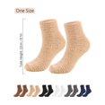 thumbnail image 2 of BadPiggies 6 Pairs Mens Fuzzy Socks Cozy Fluffy Winter Warm Slipper Socks Soft Home Sleeping Socks Unisex, 2 of 8