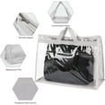 thumbnail image 6 of Outgeek 3PCS Purse Storage Bag Organization Purse Dust Bag Organizer Clear Plastic Lightweight Protective Waterproof Handbag Protector, 6 of 17