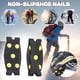 thumbnail image 1 of Ganfancp Al Aire Libre de 5 Dientes Crampones Nieve Antideslizante Zapato Cubierta de Hielo y Nieve Resistente Al Desgaste de La Nieve Zapato Spikes Ofertas de La Semana Par de Raquetas de Nieve, 1 of 7