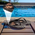 thumbnail image 4 of CHAQLIN Womens Arch Support Flip Flops Comfortable Yoga Mat Slip on Summer Beach Walking Thong Cushion Sandals, 4 of 9