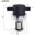 thumbnail image 2 of Filtre en Acier Inoxydable 1/2 Pouces pour irrigation de Jardin, 2 of 5