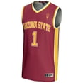 thumbnail image 2 of Unisex GameDay Greats #70 Maroon Arizona State Sun Devils Lightweight Basketball Jersey, 2 of 4