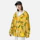 thumbnail image 3 of Balery Yellow Limes Sudadera ligera de manga larga con capucha y protección solar UPF 50+ para hombre y mujer, ideal para pesca y running-XX-Large, 3 of 7