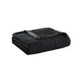 thumbnail image 2 of Madison Park Windom King Microfiber Down Alternative Stain Resistant Blanket - Black, 2 of 4