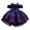 A01-Purple, variant on Flower Girl Dresses Off-Shoulder Birthday Girls Dress lace Fluffy Pageant Girl Dress for Christmas Wedding Party Purple (7-8 Years)