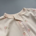 thumbnail image 2 of Emy Dola Baby Boy Girls Soft Bamboo Viscose Jumpsuit Sleep 'N Play Long Sleeve Footies Newborn Sung Fit Zipper One‑Piece 0-18M, 2 of 8