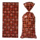 thumbnail image 5 of Nvzi 150 bolsas de celofán para dulces navideños, bolsas de celofán para golosinas navideñas con lazos para recuerdos de fiestas navideñas, cuatro estilos de cabello combinados A, 5 of 5