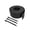Black, variant on Garden Edging Roll with Flexible Construction, Continuous Border for Separating Soil, Gravel, and Areas