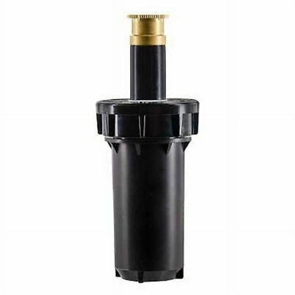 2 in. Pressure Regulated Pop Up Spray Head Sprinkler with Brass Center Strip Pattern Twin Spray Nozzle