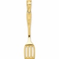 thumbnail image 4 of 10K Yellow Gold With Black Enamel 3-D Spatula Charm (26.7 X 5) Made In United States 10k7019, 4 of 5