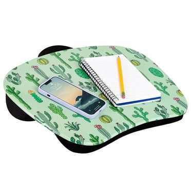 LAPGEAR MyStyle Portable Lap Desk, Fits up to 15.6" Laptop, Cactus