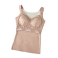 thumbnail image 2 of Gamivast Shapewear Camisole Tank Top for Women Built In Bra Lace Bust Wide Strap Seamless Compression Slimming Cami for Layering Everyday Outfit Wear Body Shaper, 2 of 8