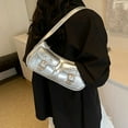 thumbnail image 5 of Stylish Small Crossbody Bag PU Leather Shoulder Bag Underarm Purse For Daily Use, 5 of 8