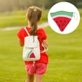 thumbnail image 3 of Miangastore Keychain Wallet For Women Watermelon Shape Coin Holder Pouch Zipper Wallet Container, 3 of 9