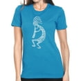 thumbnail image 1 of LA Pop Art Women's Premium Blend Word Art T-shirt - Kokopelli, 1 of 2
