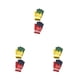 thumbnail image 4 of Jumpingount 2 pares de guantes para niños de dedo completo invierno otoño deportes al aire libre montar cálidos mitones de punto elásticos Type1 NO1, 4 of 6