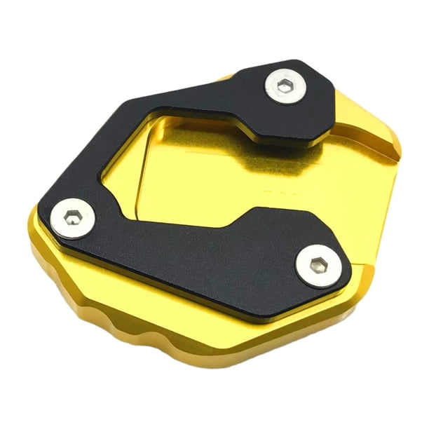 Extensión de la almohadilla de de cabra de la motocicleta Oro Sharpla Almohadilla de pata de cabra para motocicleta