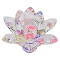 thumbnail image 1 of Flor de loto de cristal, 11 cm, para bodas, fiestas, hogar, loto de cristal, decoración, rendimiento finamente afinado, 1 of 6