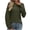 Army Green, variant on Fall New Trendy 2024!Brilliant Long Sleeve Shirts for Women Plus Size Women Striped Patchwork Knitted Sweater with Long Sleeved V-Neck Sweater Tops Brown S