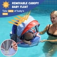 thumbnail image 3 of Baby Pool Float GENTEACO Mambo con toldo extraíble de 3 a 24 meses, 3 of 7