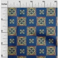 thumbnail image 1 of oneOone Silk Tabby Fabric Floral Block Fabric Prints By Yard 42 Inch Wide, 1 of 4