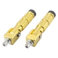 thumbnail image 1 of 1 Par Pie Clavijas Universal Dorado Tono Motocicleta Plegable, 1 of 1