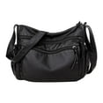 thumbnail image 1 of Bolso cruzado Sunnimix de piel sintética para mujer negro, 1 of 8