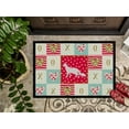 thumbnail image 3 of Carolines Treasures Oriental Longhair Cat Love Indoor or Outdoor Mat 18x27 doormats, Multicolor, 3 of 4