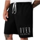 thumbnail image 1 of Mens Casual Shorts Lace-Up Elástico Cintura Bolsillo Ejercicio Fitness Hogar Pantalones de Media Longitud para Diario, 1 of 4