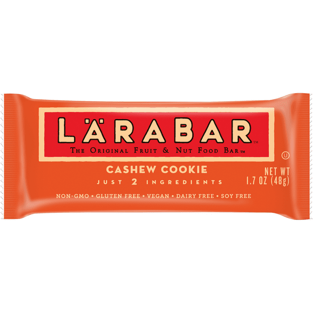 Larabar(r) Gluten Free Cashew Cookie Fruit & Nut Bars