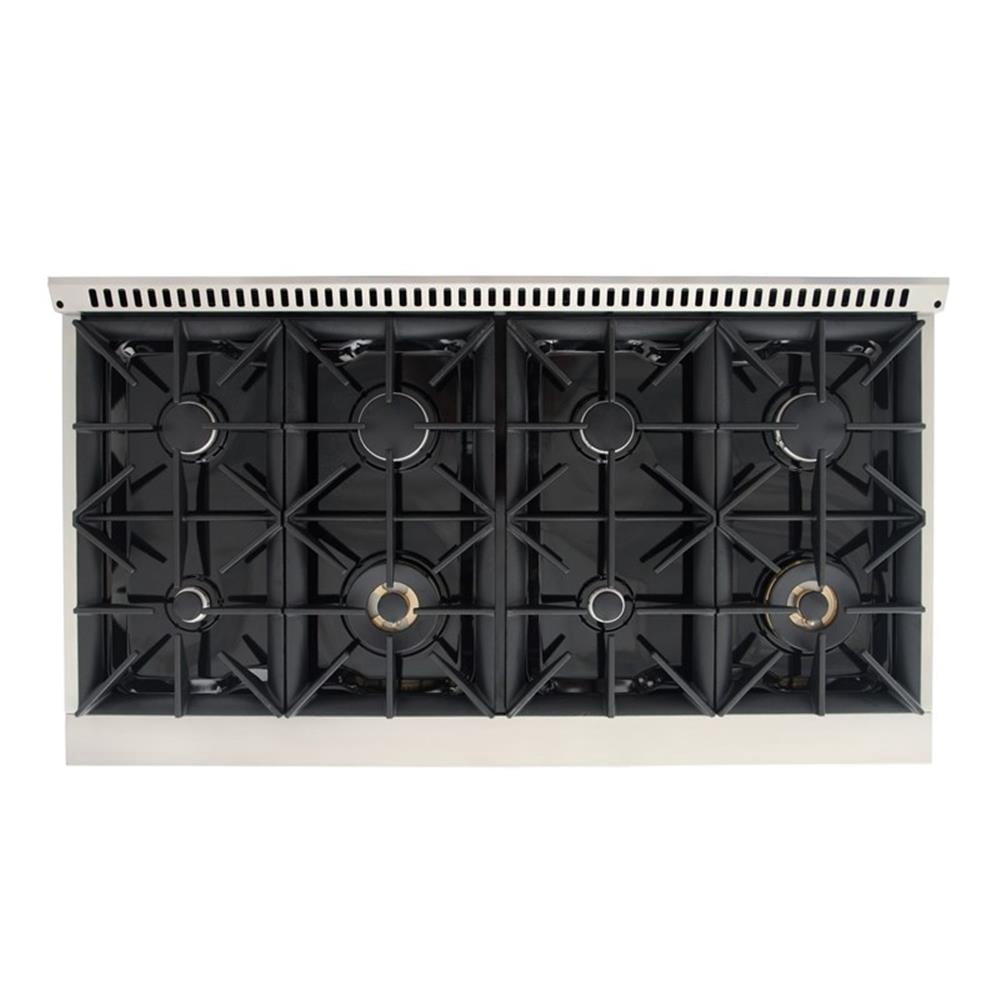 Pemberly Row 48" 6.7 cu. ft. Dual Fuel Range for Propane Gas in Black