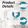 thumbnail image 5 of Vertical Blinds Valance Clip,Valance Clip Vertical Blinds Dust Cover Holder Bracket,Vertical Blind Repair Vane Savers,Vertical Blinds Repair Windproof Clip for Vertical Blinds Replacement, 5 of 5