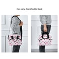 thumbnail image 5 of FORMRS Reusable Lunch Bag for Work School Leakproof Insulated Cooler with Adjustable Shoulder Strap, Purple Polka Dots, 5 of 6