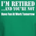 thumbnail image 3 of CafePress - I'm Retired You're Not T Shirt - Men's Classic Graphic Cotton T-Shirt, 3 of 4