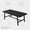Black, variant on Acekid 71 Inch Rectangular Dining Table for 6-10 People Modern Farmhouse Kitchen Table with Adjustable Feet Sturdy Long Black