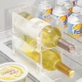 thumbnail image 6 of iDesign Stackable Bottle Holder - Set of 4 - Clear - Made in USA, 6 of 7