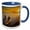 Blue/White, variant on 3drose, Mexico, Baja, Sea of Cortez. Sea Kayaker - Sa13 Glu0023 - Gary Luhm, 15oz Mug