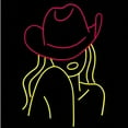 thumbnail image 2 of Handmadetneonsign Cowgirl Neon Signs, Cowgirl LED Lights, Cowgirl Neon Lights, Cowgirl Neon Sign, Cowgirl Led Lights, Cowgirl Lights, Custom Neon Sign, Wall Décor, 2 of 4