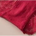 thumbnail image 6 of Vibrex Cotton Underwear for Women Fashion Women's Lace Solid Stretch Panties High Waist Underpants Panties Briefs,Breathable Comfortable Panties,Soft Undies,S-XL, 6 of 10