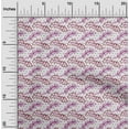 thumbnail image 2 of oneOone Georgette Viscose Pink Fabric Leaves Dress Material Fabric Print Fabric By The Yard 42 Inch Wide, 2 of 5