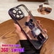 thumbnail image 2 of Funda De Lujo Para iPhone 11 12 13 14 Pro max 14 plus Transparente A Prueba De Golpes Protección Trasera Suave, 2 of 4