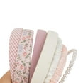 thumbnail image 2 of 7 Pack Cute Headbands for Women,Non Slip Flower Headband,Headbands for Girls,Twisted Headband, White Head Bands Set,Hair Accessories Non Slip Gift for Student Friends Wife (Pink), 2 of 12