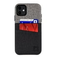 thumbnail image 5 of Dockem iPhone 11 Luxe M2 Wallet Case; Built-in Metal Plate, 2 Card Holder Slots, Black/Grey, 5 of 9