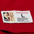 thumbnail image 4 of Men's Mitchell & Ness  Red Miami Heat Hardwood Classics Throw It Back Premium T-Shirt, 4 of 5