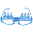 thumbnail image 1 of KAKOWELY 1 pieza de gafas brillantes con forma de vela de cumpleaños, gafas divertidas, accesorios de color aleatorio, 1 of 4