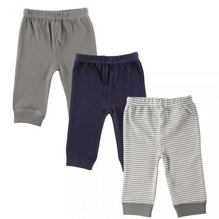 UPC: 0660168321234 | Luvable Friends Baby and Toddler Boy Cotton Pants 3pk Blue 9-12 Months